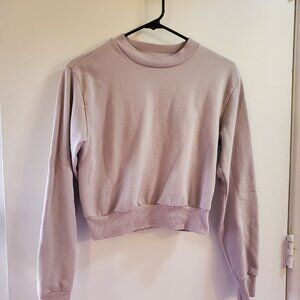 Aritzia Sunday Best Mauve Pink Sweater